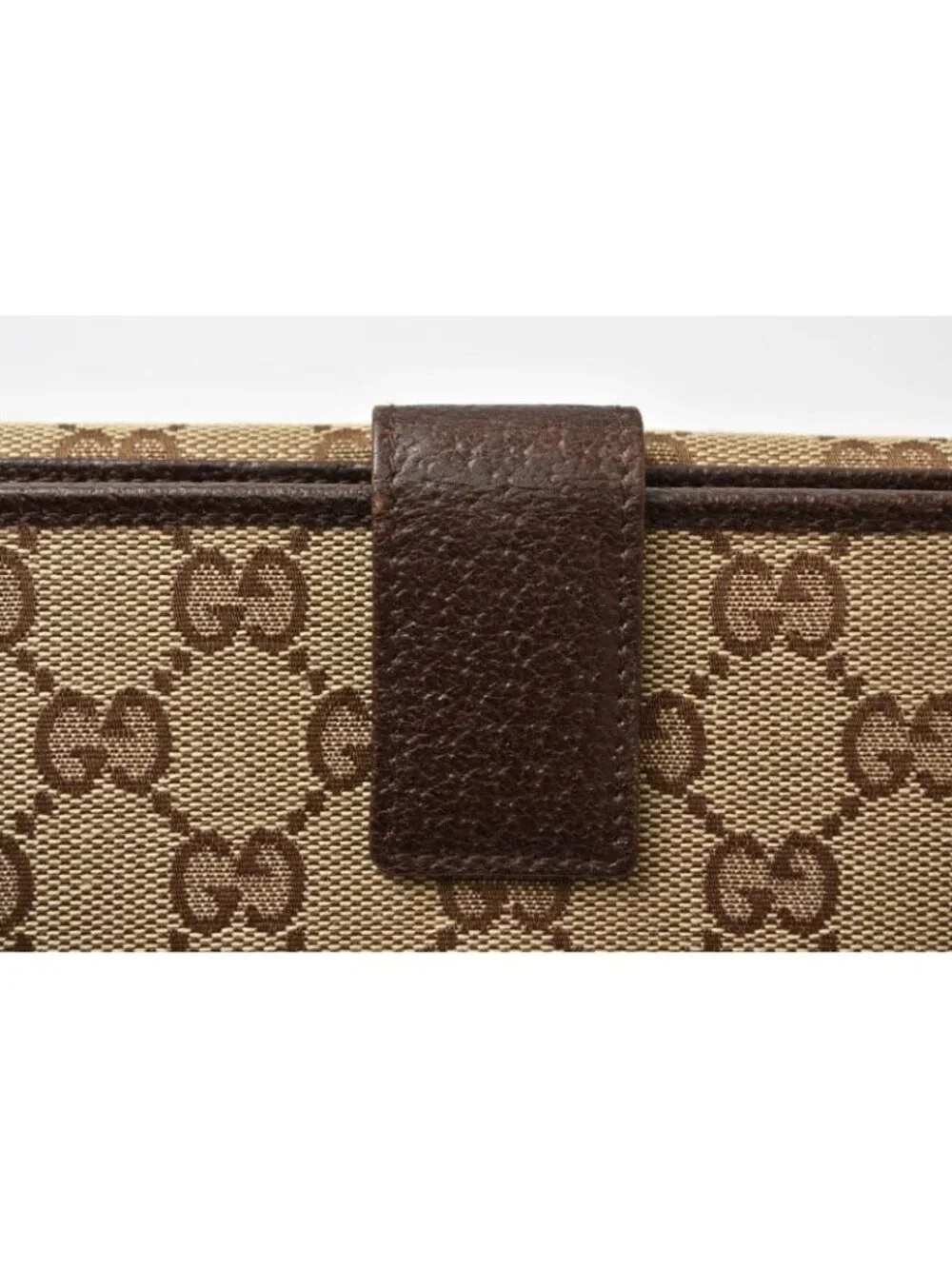 Gucci Wallet GG Canvas Brown Beige
